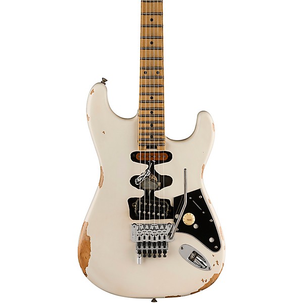 EVH Frankenstein Series Relic Electric Guitar White | Guitar Center