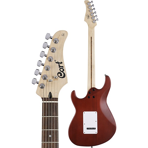 Cort G110 Electric Guitar Open Pore Black Cherry | Guitar Center
