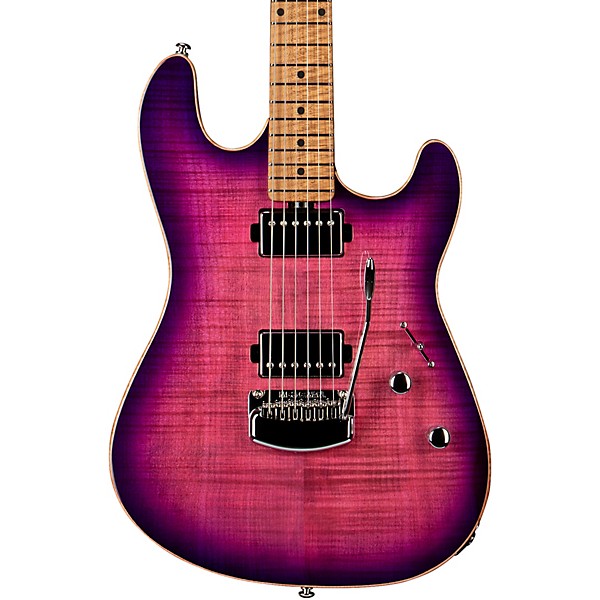 Ernie Ball Music Man Sabre HH Trem Electric Guitar Purple Lotus