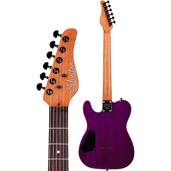 Schecter Guitar Research PT Standard Electric Guitar Purple Burst