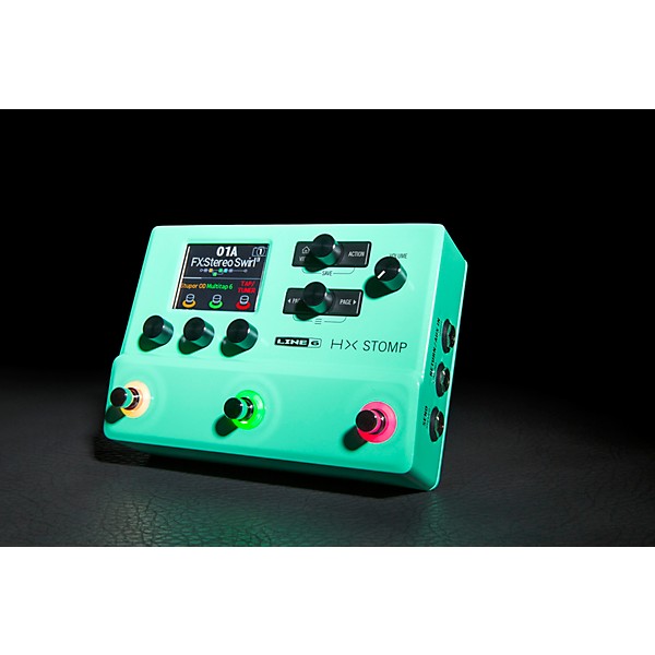 Line 6 HX Stomp Limited Multi-Effects Pedal - Seafoam Green