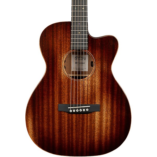 Martin 000CJRE Junior StreetMaster Acoustic Guitar Mahogany
