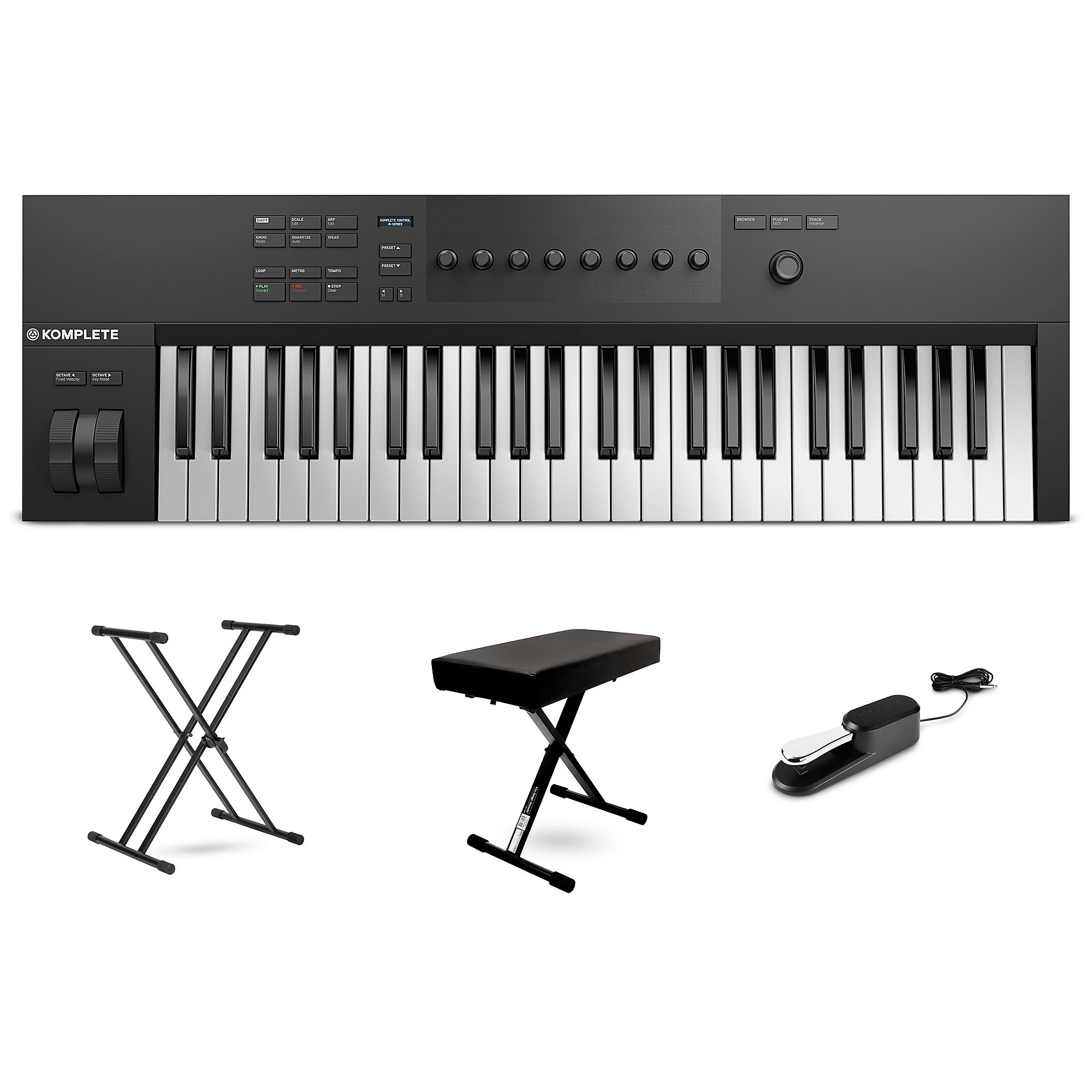 Native Instruments Komplete Kontrol A49 Essentials Bundle | Guitar