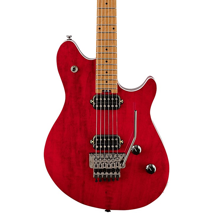 EVH Wolfgang WG Standard QM Electric Guitar Wine Red | Guitar Center