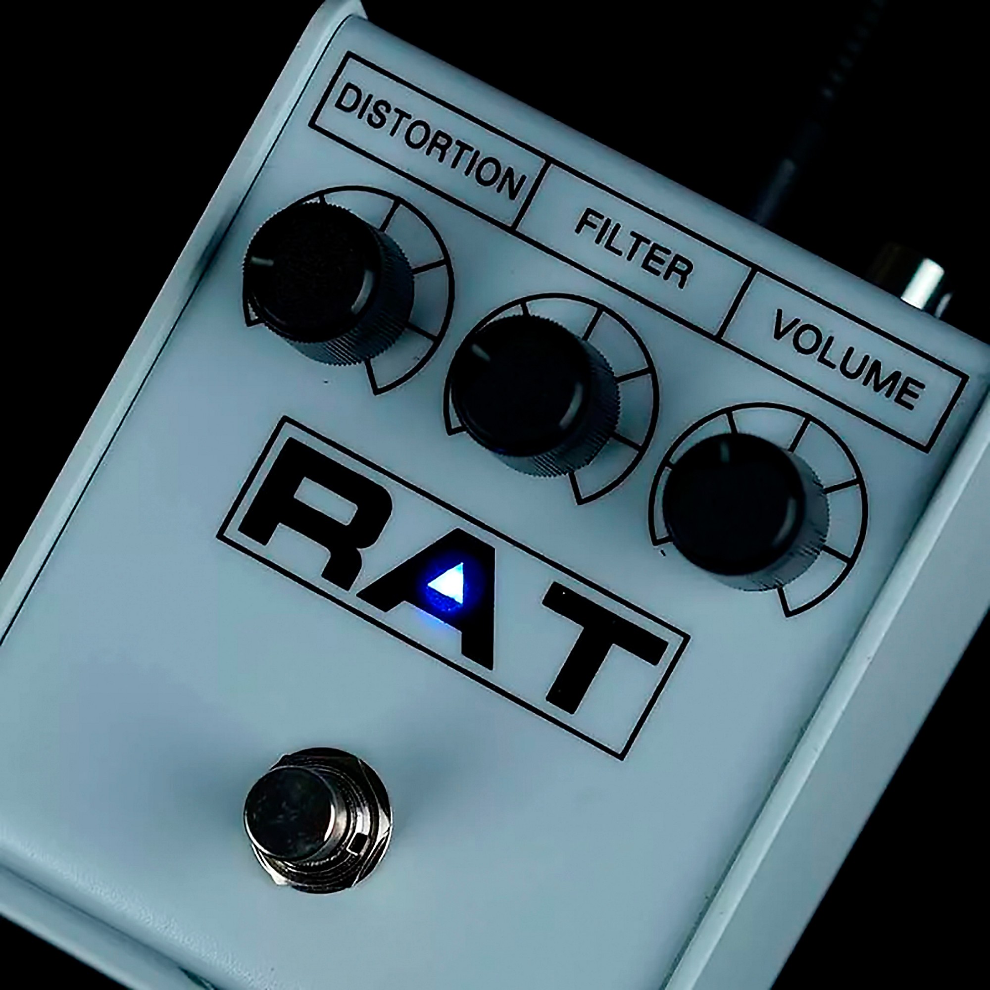 Open Box ProCo White RAT2 Limited-Edition Distortion Effects Pedal