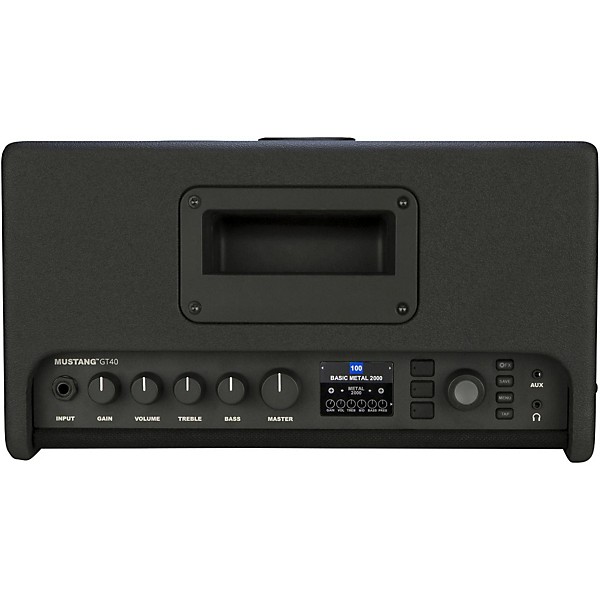 Fender Mustang GT 40 40W 2x6.5 Guitar Combo Amplifier Black