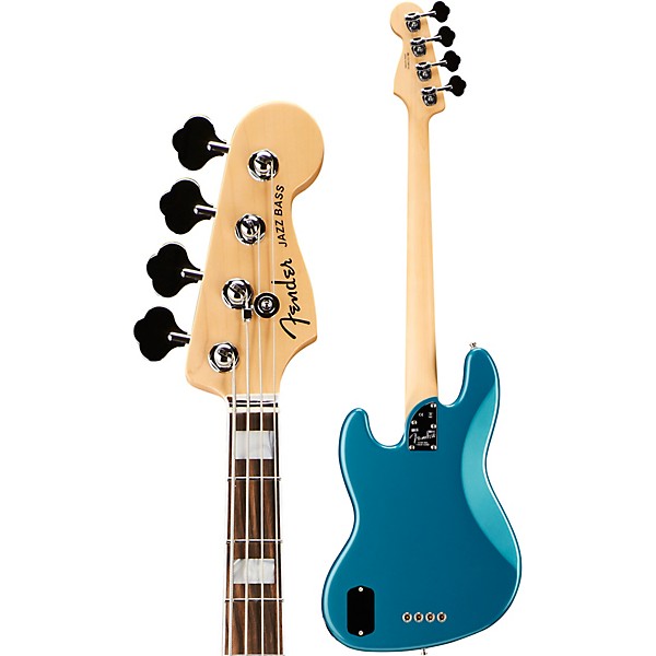 Fender American Elite Jazz Bass Ebony Fingerboard Ocean Turquoise