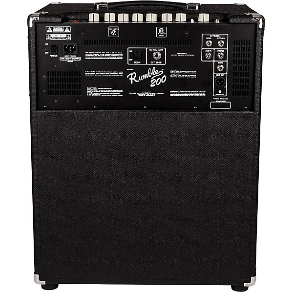 Fender Rumble 200 1x15 200W Bass Combo Amp | Guitar Center