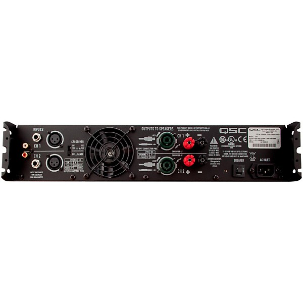 QSC GX7 Stereo Power Amplifier | Guitar Center