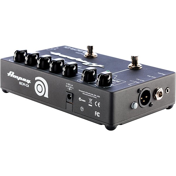 Ampeg SCR-DI Bass DI Preamp With Scrambler Overdrive | Guitar Center