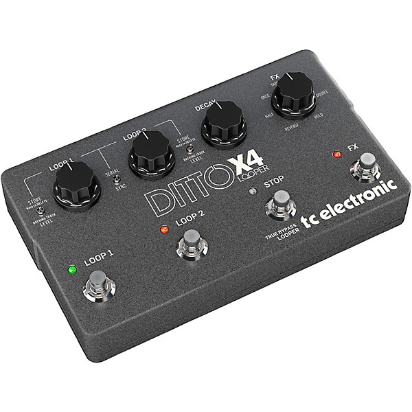 TC Electronic Ditto X4 Looper Effects Pedal | Guitar Center