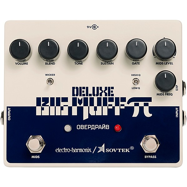 Electro-Harmonix Sovtek Deluxe Big Muff Pi Distortion/Sustainer