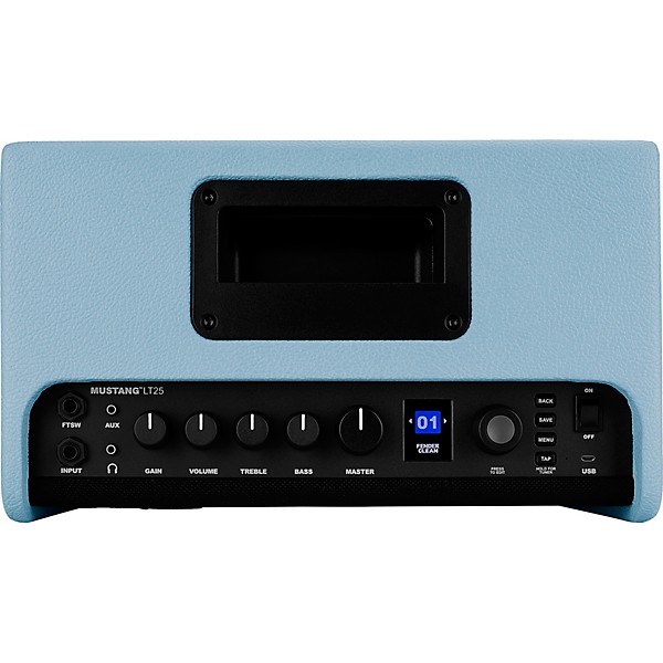 Fender Mustang LT25 25W 1x8 Guitar Combo Amp - Sonic Blue | Guitar
