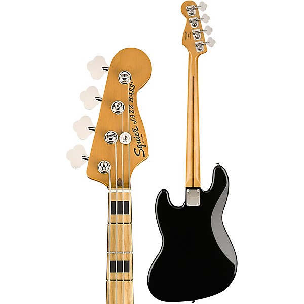 Squier Classic Vibe '70s Jazz Bass Maple Fingerboard Black