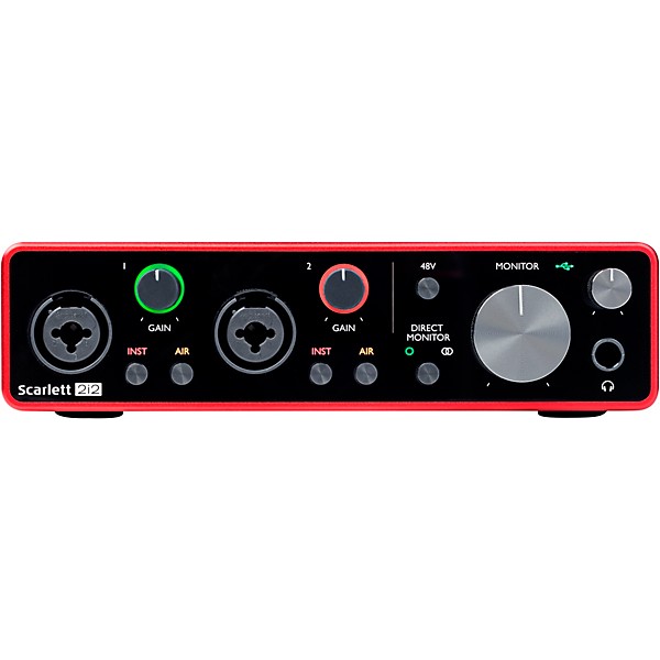 Open Box Focusrite Scarlett 2i2 USB Audio Interface (Gen 3