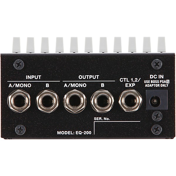 BOSS EQ-200 Equalization Effects Pedal | Guitar Center