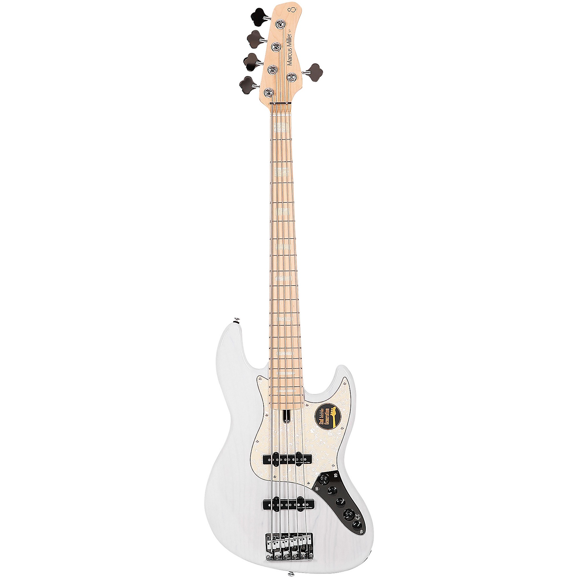 Sire Marcus Miller V7 Swamp Ash 5-String Bass White Blonde