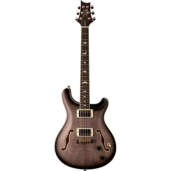PRS SE Hollowbody II Electric Guitar Charcoal Burst | Guitar Center