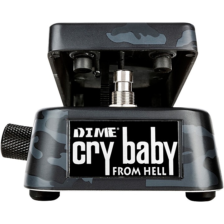 Dunlop DB01B Dime Cry Baby From Hell Wah Effects Pedal | Guitar Center