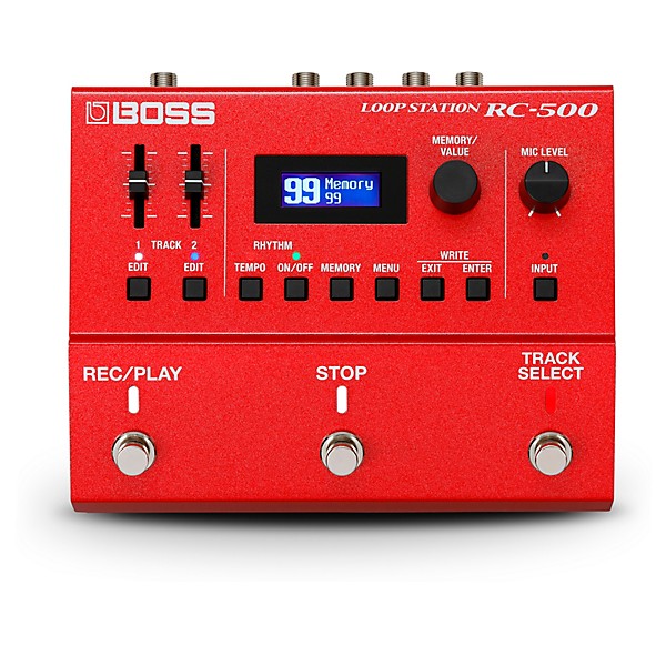 BOSS RC-500 Loop Station Effects Pedal - Red | Guitar Center