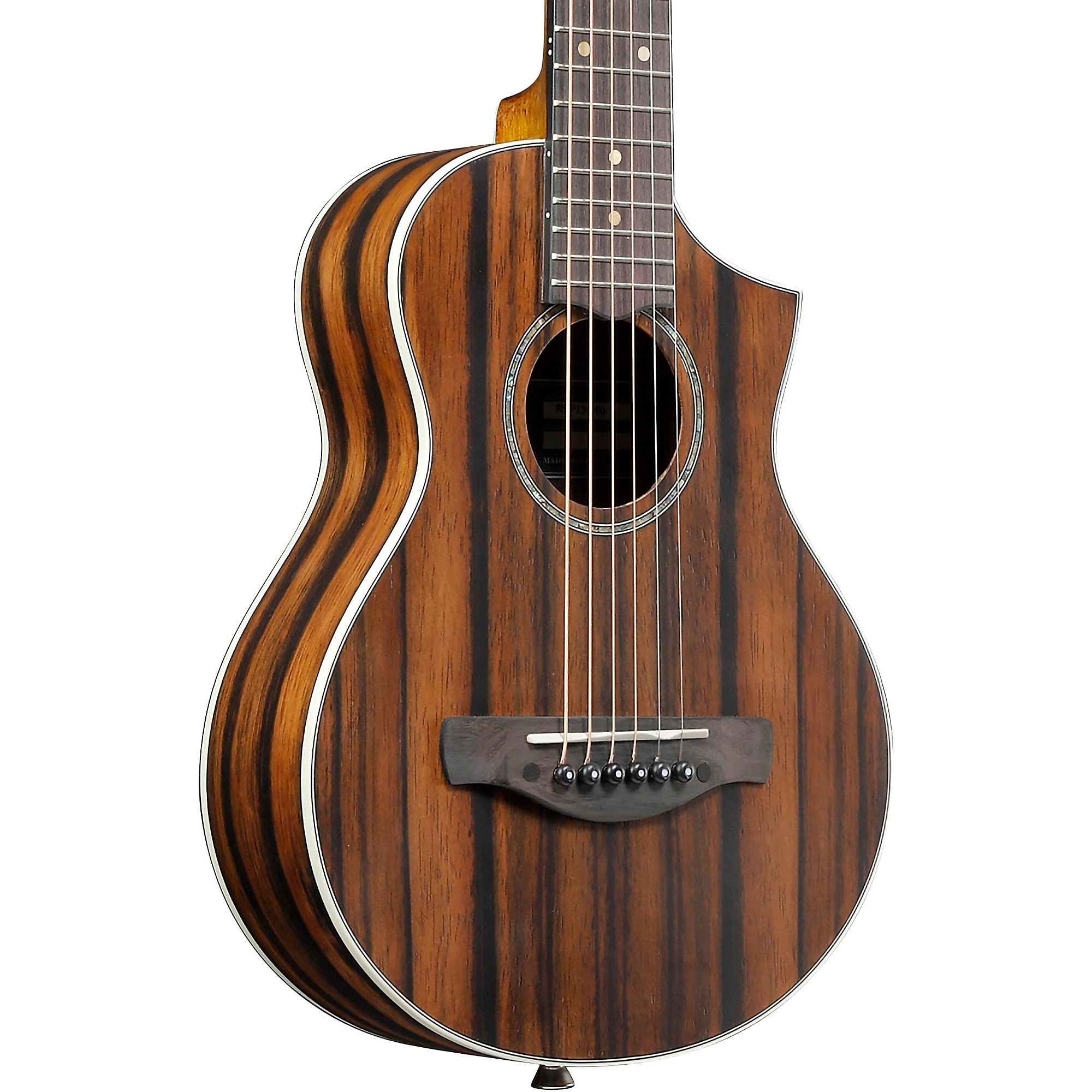 Ibanez EWP13DBO Exotic Wood Piccolo Acoustic Guitar Dark Brown