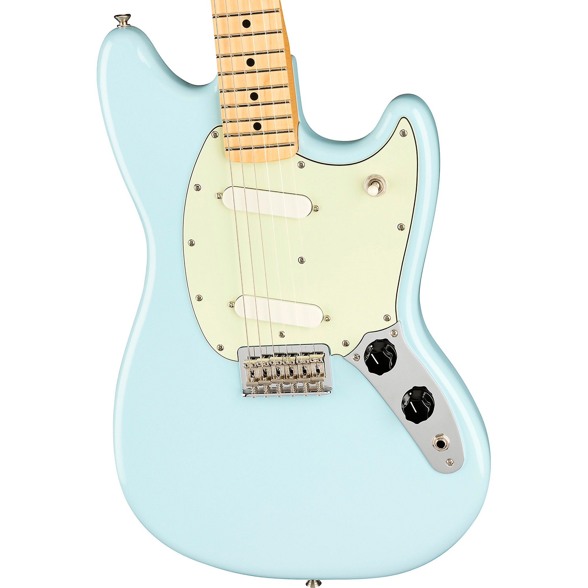 Clearance Fender Player Mustang Electric Guitar With Maple