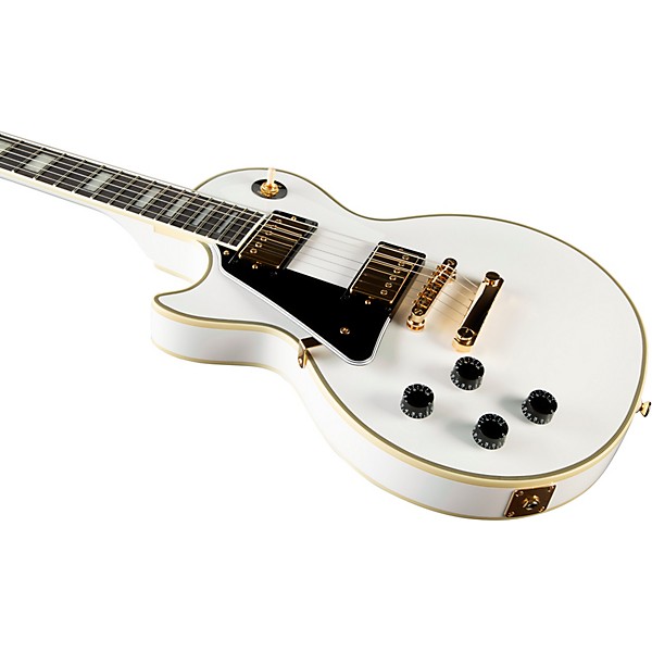 Epiphone Les Paul Custom Left-Handed Electric Guitar Alpine White