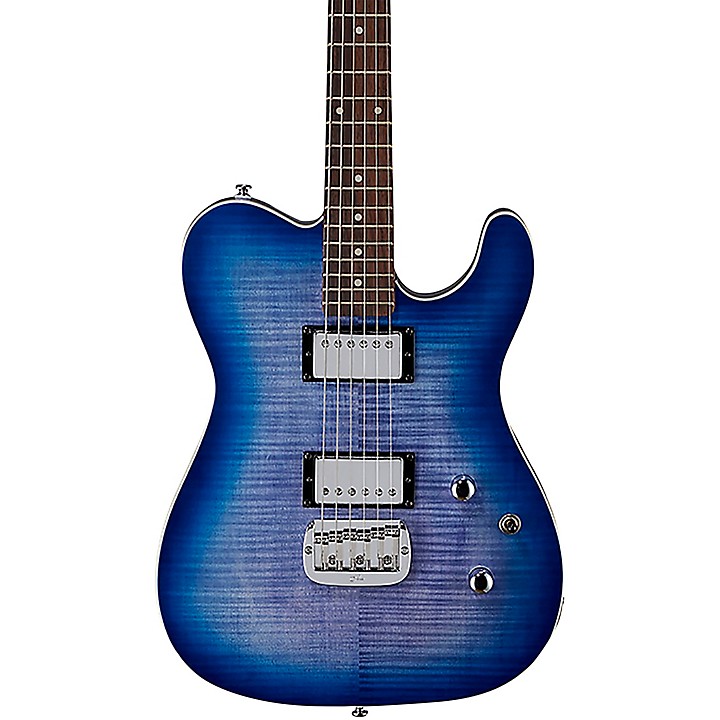 G&L Tribute ASAT Deluxe Electric Guitar Bright Blue Burst | Guitar
