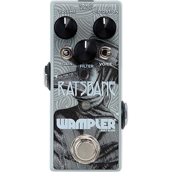 Wampler Ratsbane Distortion Effects Pedal Gray | Guitar Center