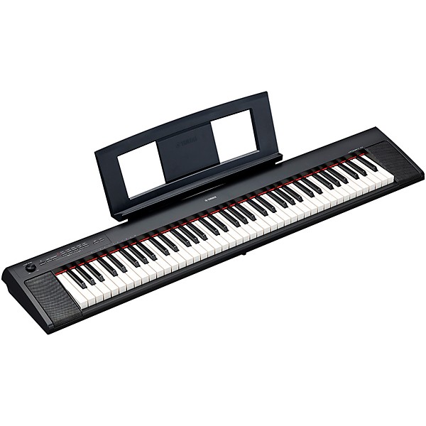 Yamaha Piaggero NP-32 Black Portable Keyboard With Power Adapter