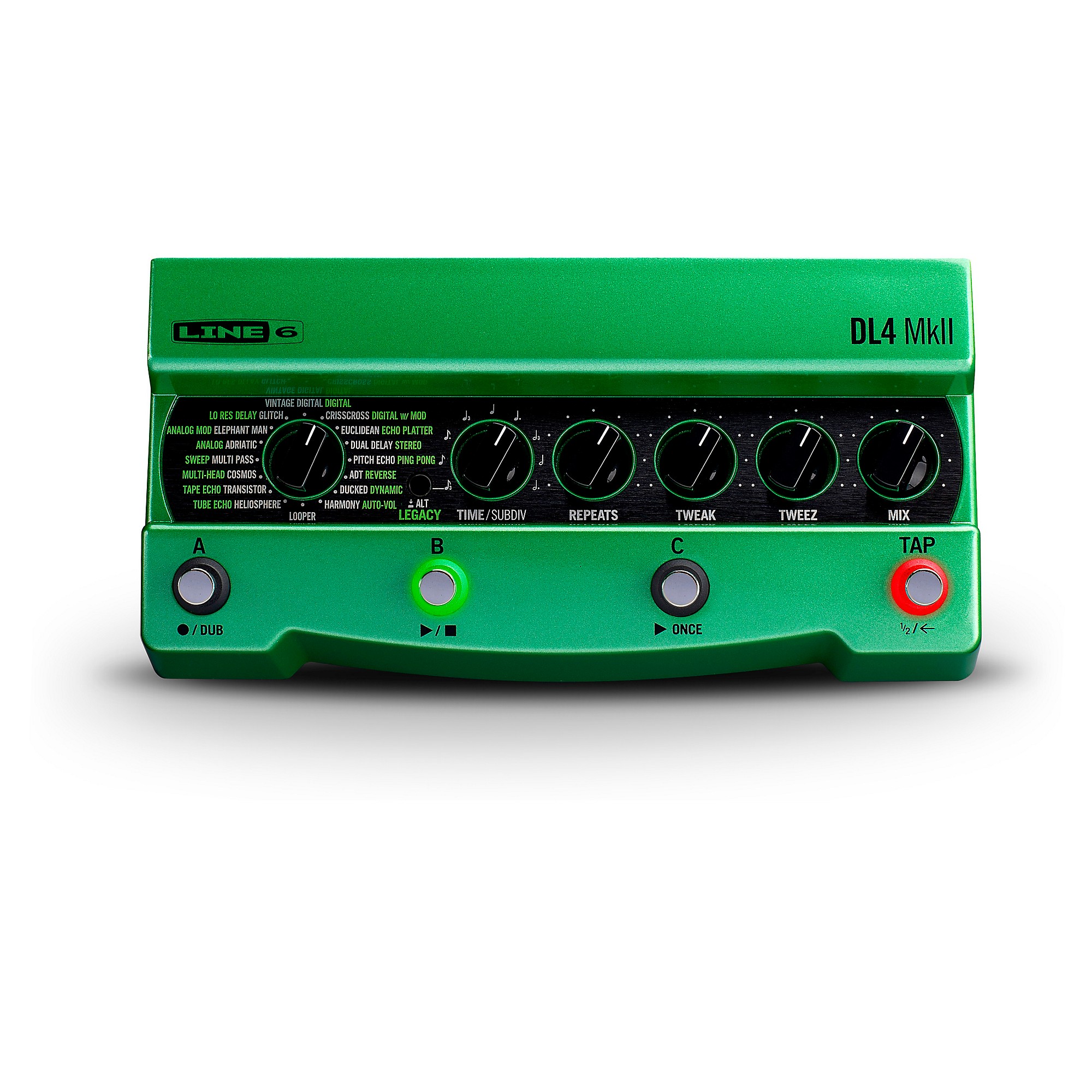Line 6 DL4 MkII Delay Guitar Effects Pedal Green | Guitar Center