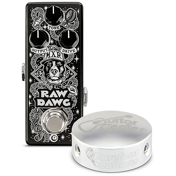 MXR Eric Gales Raw Dawg Overdrive Effect Pedal With Free Barefoot