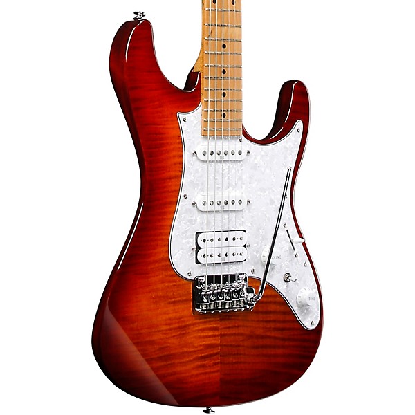 Open Box Ibanez AZ224F AZ Premium Series Electric Guitar Brown