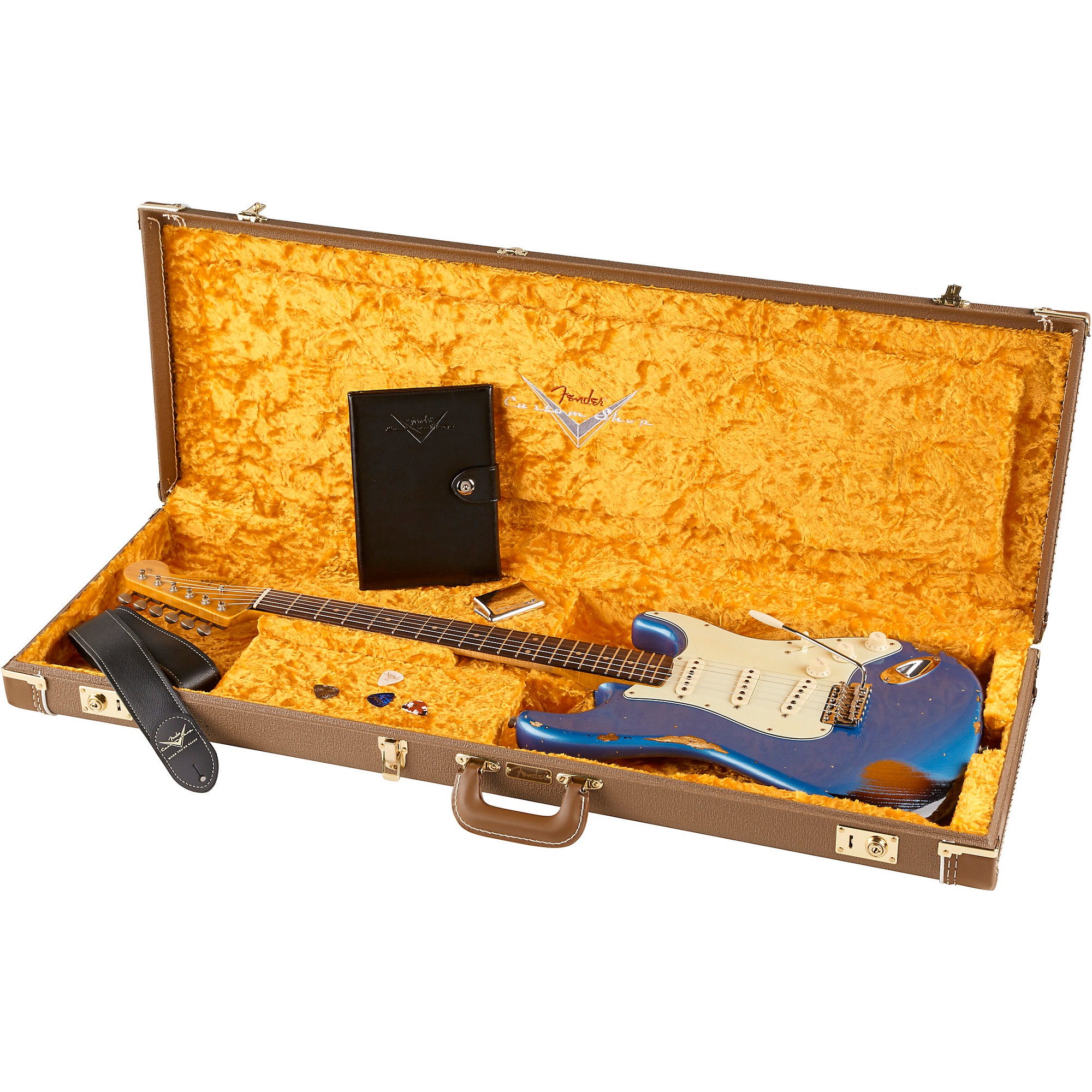 Platinum Fender Custom Shop 1962 Heavy Relic Stratocaster Electric