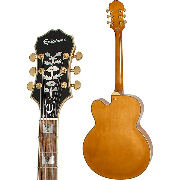 Epiphone Broadway Hollowbody Electric Guitar Vintage Natural