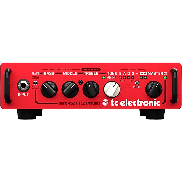 TC Electronic BH250 250W Bass Amp Head Black | Guitar Center