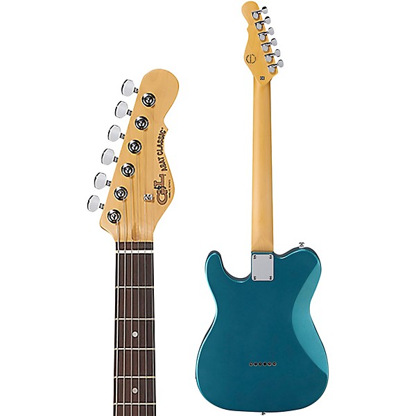 G&L Tribute ASAT Classic Electric Guitar Emerald Blue | Guitar Center