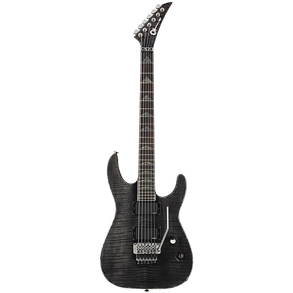 Charvel Desolation DX-1 FR Soloist Electric Guitar Transparent