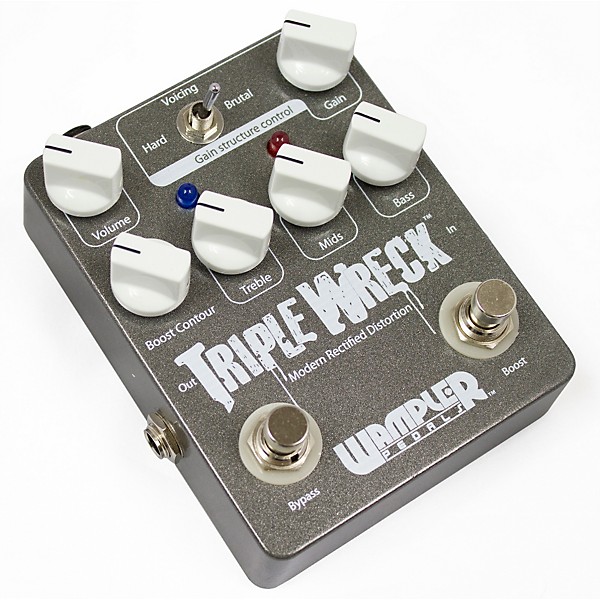 Wampler Triple Wreck Distortion Guitar Effects Pedal | Guitar Center