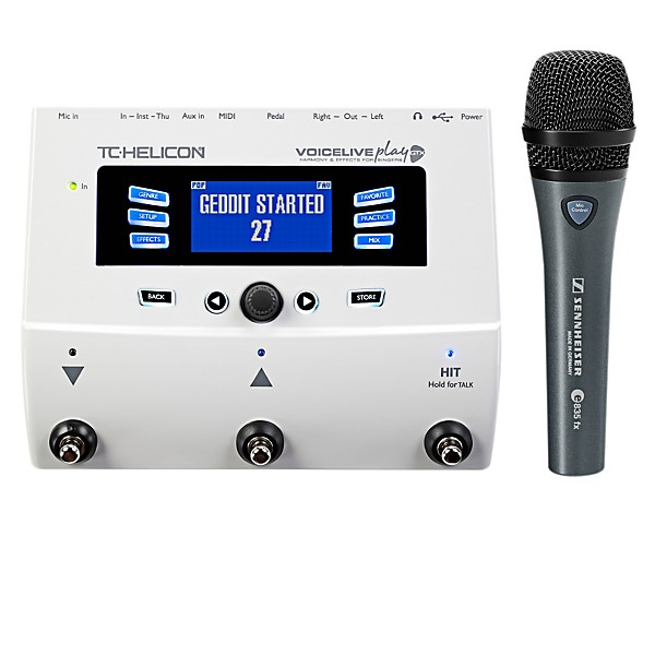 TC-Helicon VoiceLive Play GTX + SWITCH-3 | 札幌の楽器屋さん｜MR.