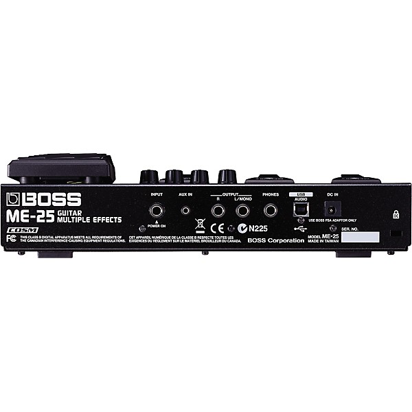 Open Box BOSS ME-25 Guitar Multi-Effects Pedal 886830288999