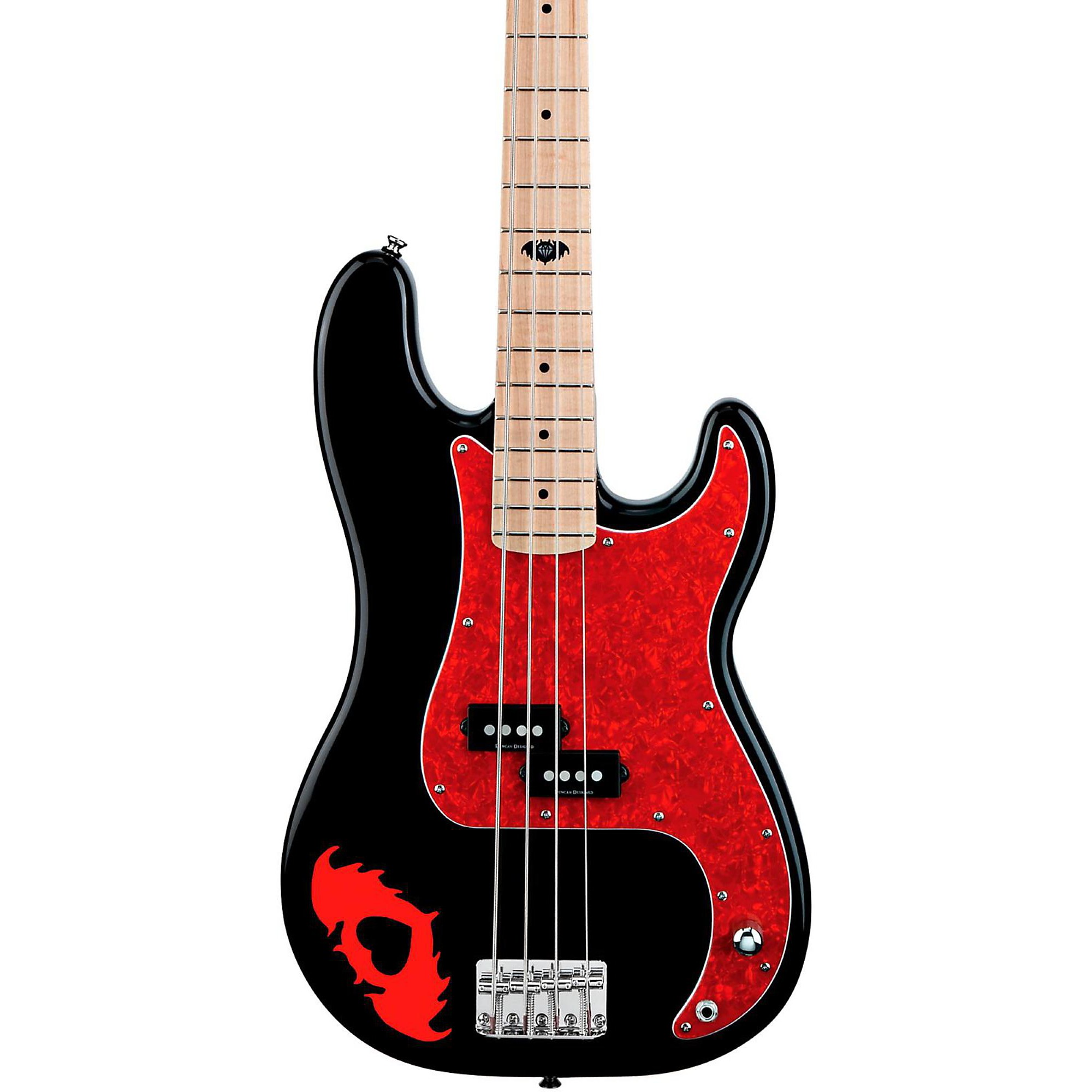 Open Box Squier Pete Wentz Signature P Bass Black | Guitar Center