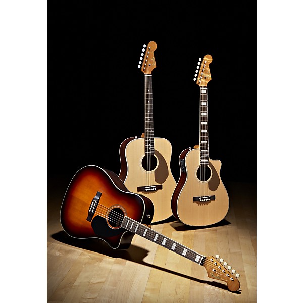 Fender Kingman SCE Acoustic-Electric Guitar 3-Color Sunburst