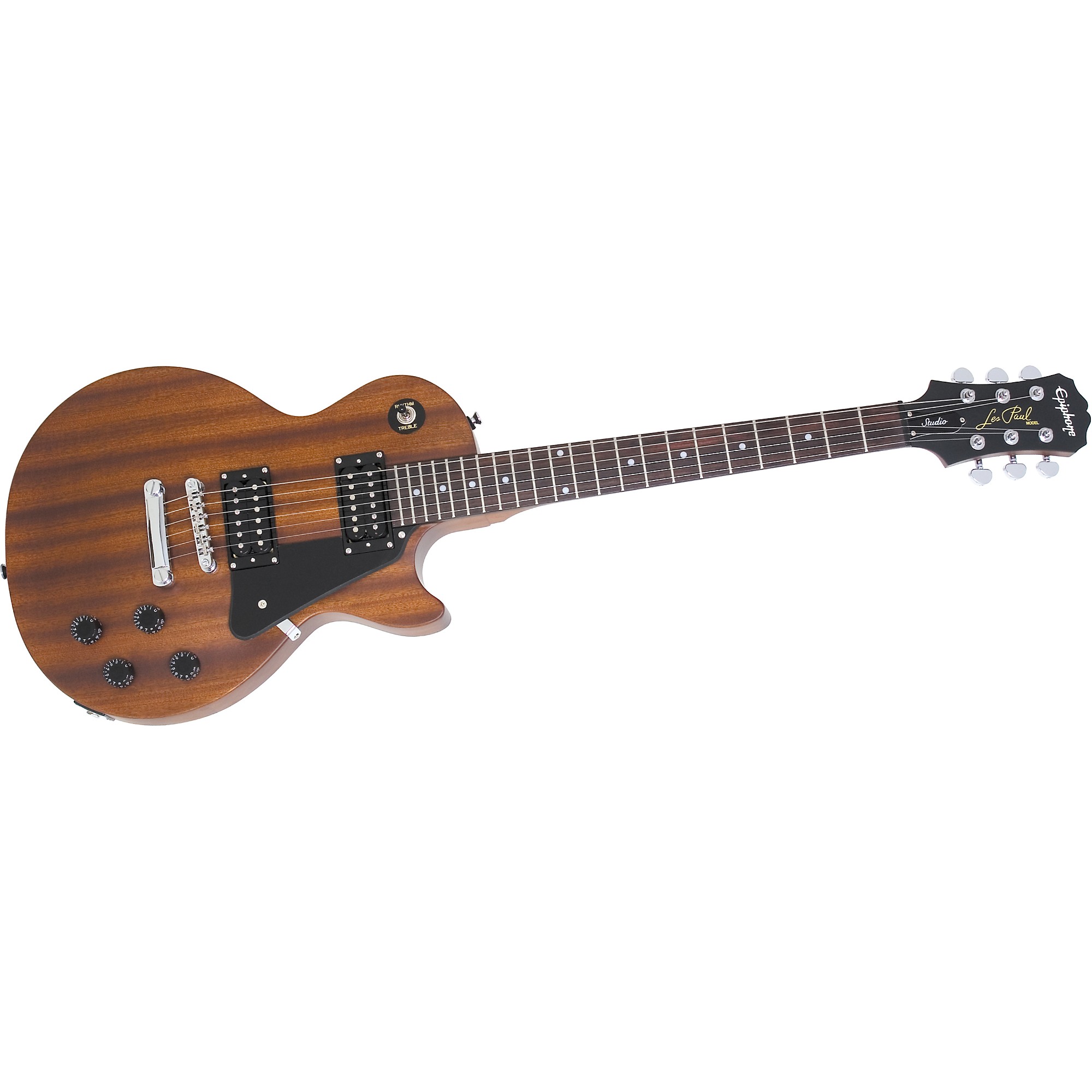 Open Box Epiphone Les Paul Studio Electric Guitar Worn Brown