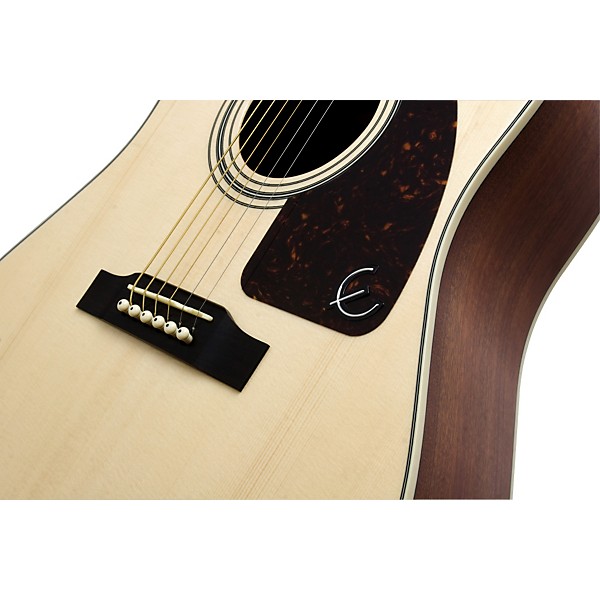 良音/Epiphone AJ-200S/NA 改チューナー付エレアコ ケース付 良音