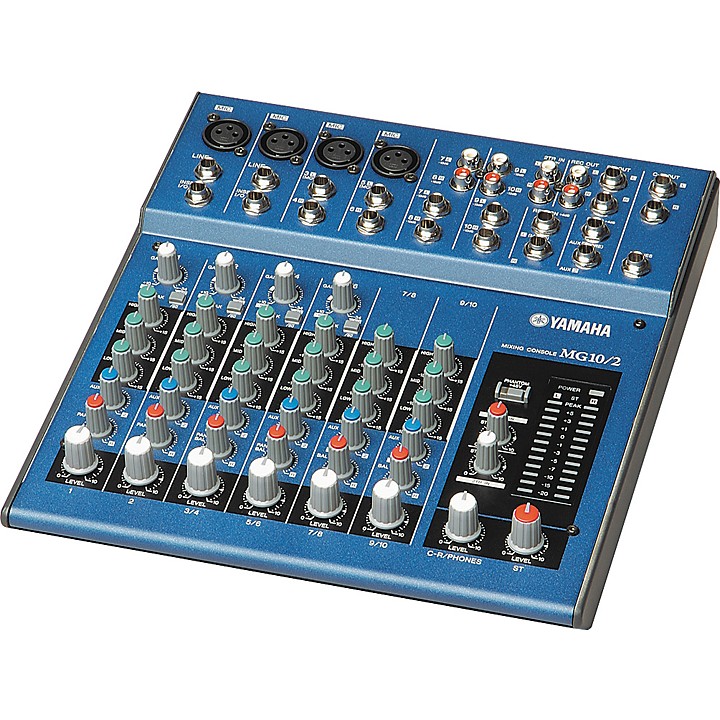 ヤマハオーディオミキサー MG10/2 Restock Yamaha MG10/2 Stereo Mixer