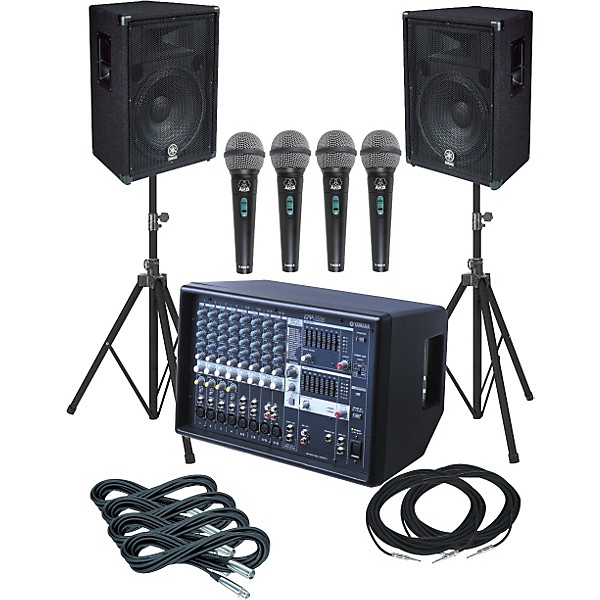 Yamaha EMX512SC-BR15 PA Package | Guitar Center