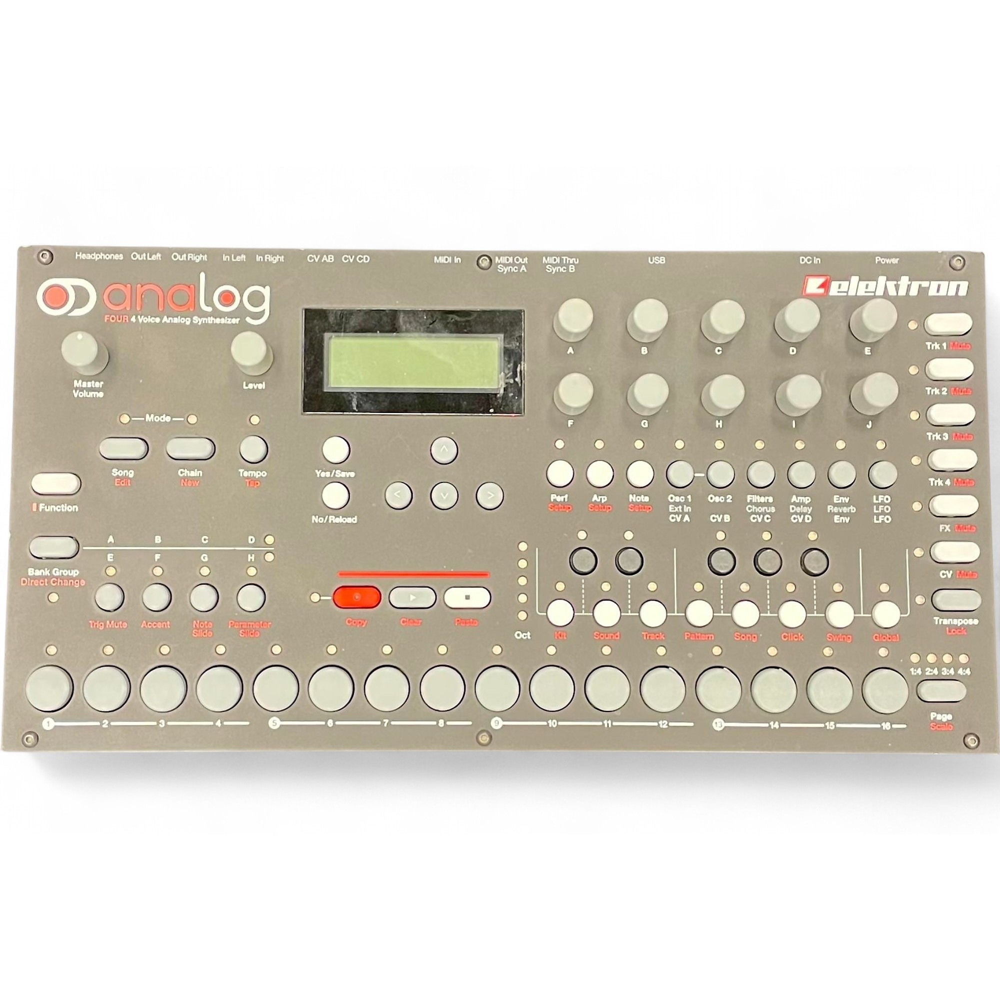 Used Elektron Analog Four Tabletop Synthesizer Synthesizer