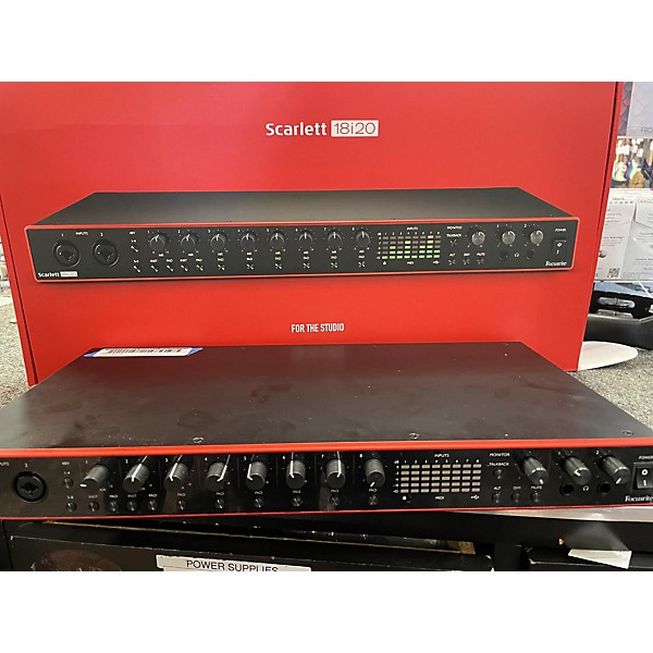 Scarlett 18i20 USBオーディオインターフェース(gen3)中古 Focusrite