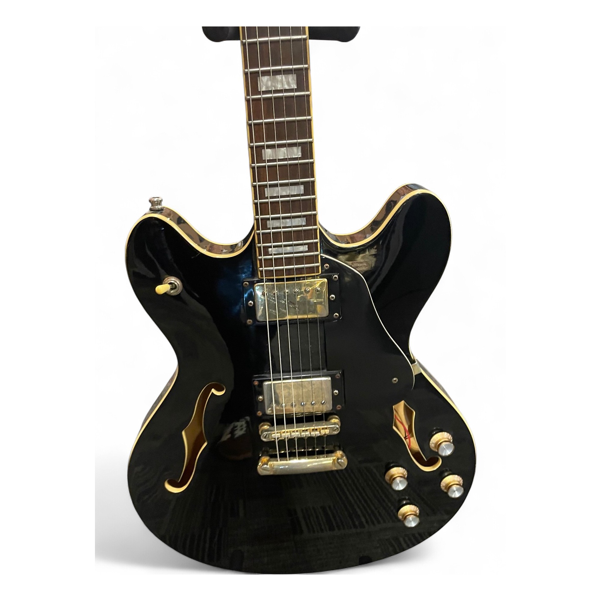 Peavey Hollowbody JF1EX 黒セミアコ Peavey Hollowbody Jf1Ex Semi